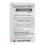 Lynoral　リノラル、エチニルエストラジオール0.01mg　製造情報